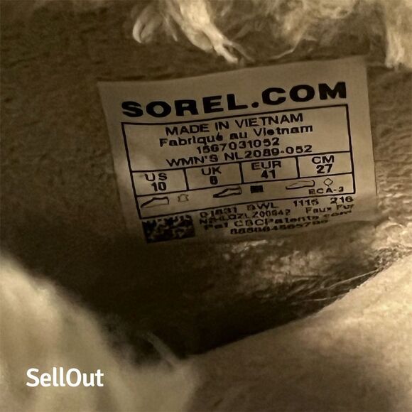 Sorel Women's Tivoli II Gray Snow Boots Size 10 Waterproof Fur Lined - Picture 2 of 10